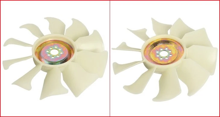 Hanzhi Forklift Parts 10 Leaves 8-94470-553-0 Fan Blade For Isuzu C240