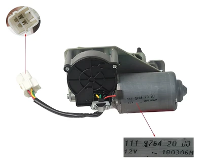 Gaffeltruckdelar 58530-26600-71 Bakre torkarmotor 12V för 8FD10~80N, äkta