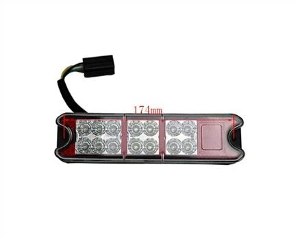 Hetsälj 2056824 bakre ledlampa för elektriska delar